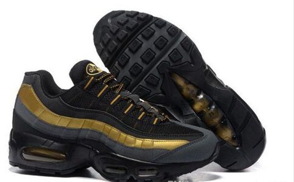 

wholesale casual shoes men cushion 95 sneakers boots 2019 new walking discount sports shoes size 40-45, Black