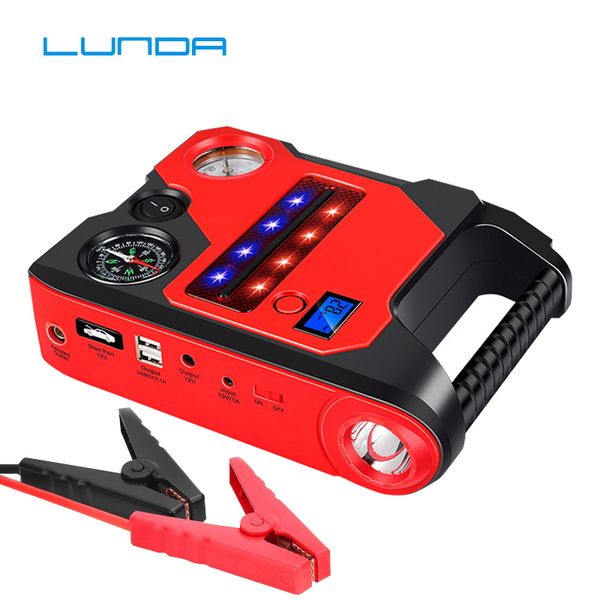 

jump starter 700a 15600mah 3.7v with 150 psi air compressor for 12v car boat truck 6l petrol 3l diesel engine