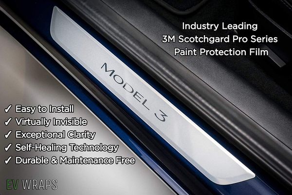 

door sill protector for tesla model 3