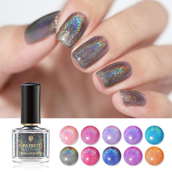 

born pretty gradient nail art polish lacquer decoration shiny sequin ptherapy nail polish gel manicure decor