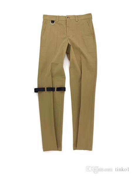 

2019 осень весна новые повседневные брюки мужчины бизнес мода досуг эластичные брюки мужской человек джинсы хаки, Black