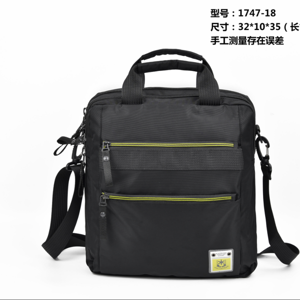 

volunteer multi-functional men's single cross-shoulder bag canvas bag men's large capacity casual handbag can be inserted in