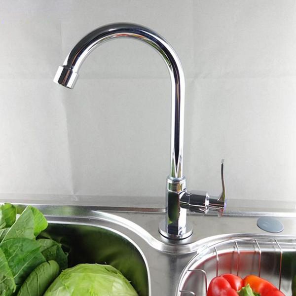 

rotate 360 degree cold kitchen tap single hole water tap 304 stainless steel kitchen faucets