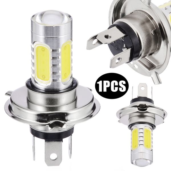 

1 шт. H4 9003 COB LED Привет / Lo Луч Луч Двигателя Лампы 30 Вт 6000 К Высокой Мощности Белый Мо