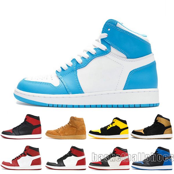 

2020 new og 1 3 men basketball shoes bred toe chicago banned royal blue fragment unc homage to home new love ci