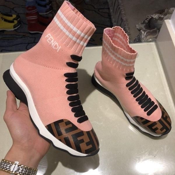 

classic ladies spring and autumn short boots fashion personality socks shoes round head flat sole short boots 110203, Black;grey
