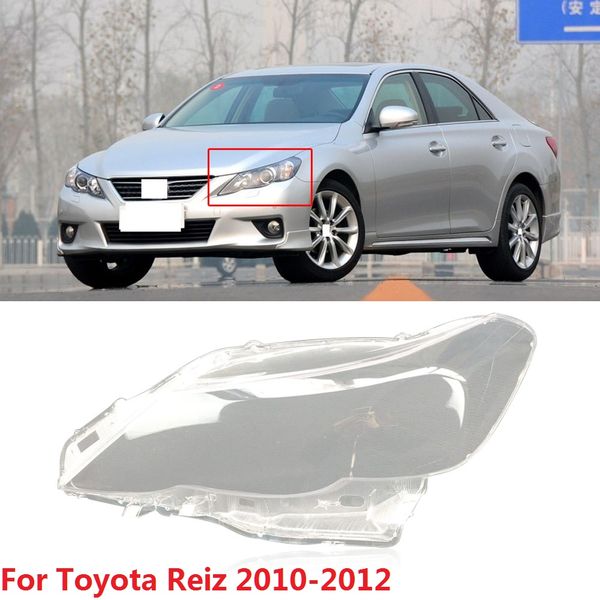 

capqx 1pcs for reiz 2010-2012 front headlamp lampcover headlight lampshade waterproof bright head lamp shade shell cover
