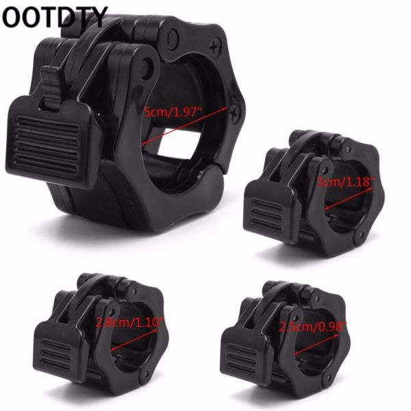 

2pcs dumbbell barbell collar clips clamp gym weight lifting fitness training new