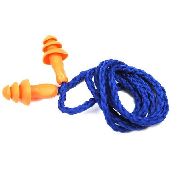 TCT 5pcs 1270Authentic Anti-Noise Silicone Waterproof Soft Ear Plugs Noise Reduction Sleeping Swimming Travel Work Ear Protector