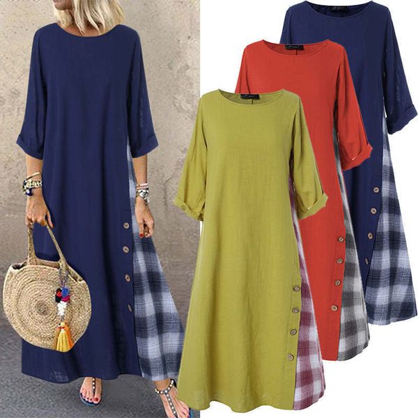 

zanzea 2019 bohemian polka dot мешковатых женщины платья лето sundress мода с коротким рукавом туника maxi vestidos женского повседневный ro, Black;pink