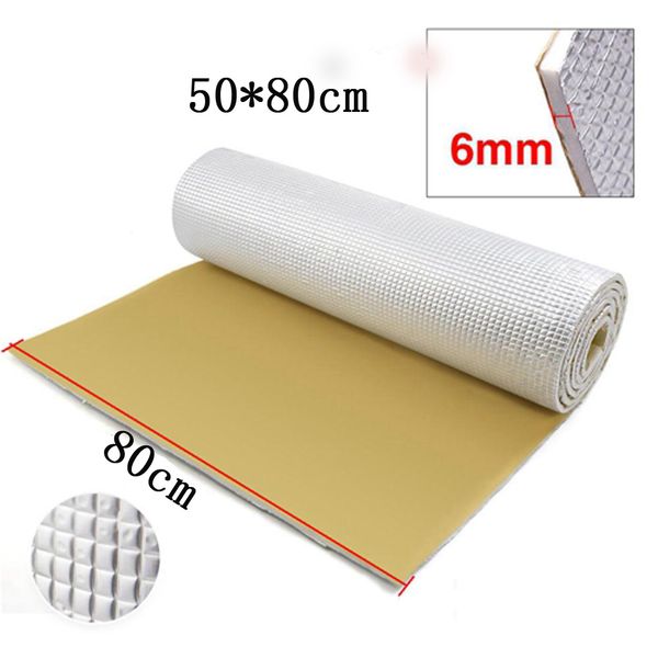 

6mm thick car interior panel soundproof mat insulation pad cotton universal part