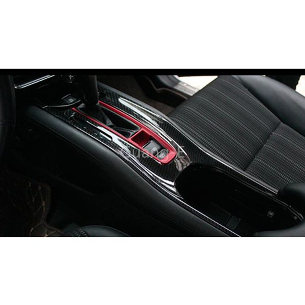 

car cover abs chrome inner shift stall paddles cup switch knob frame lamp trim 1pcs for hr-v hrv vezel 2014 -2018