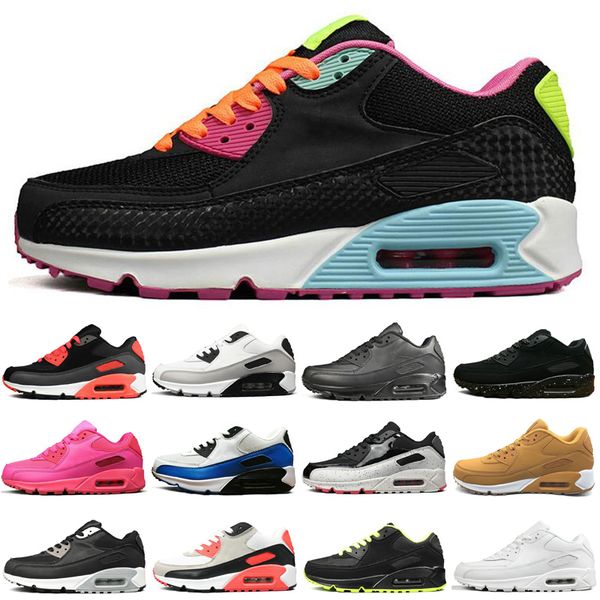 

selling classic men women running shoes infrared neon black croc black white yellow sports trainer cushion sports shoes 36-45