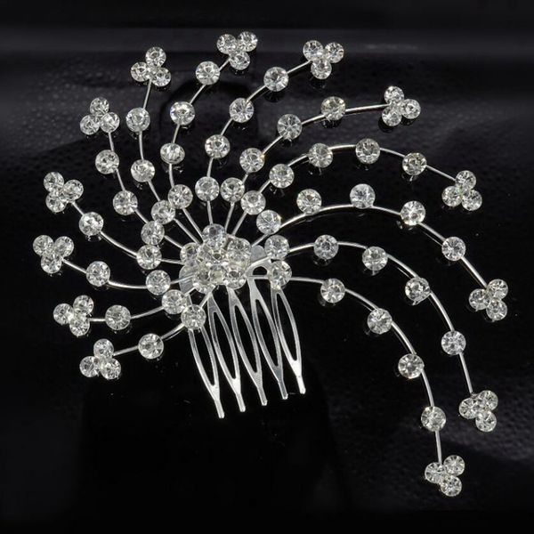

exquisite handmade rhinestone bridal hair accessories8