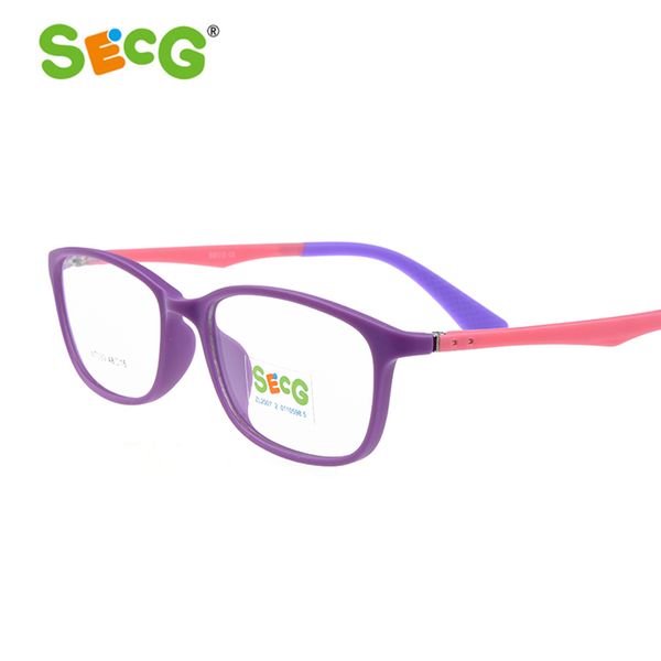 

secg fashion kids prescription glasses frame cute flexible soft spring hinge children myopia eyeglasses frame gafas spectacles, Silver