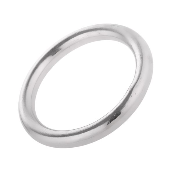 

seamless stainless steel o round rings circle craft webbing boat 10x50mm