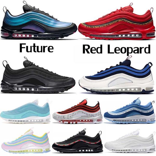 

throwback future air cushion shoes red leopard undefeated-black white mens trainers sean wotherspoon rainbow womens fashion sneakers 36-45