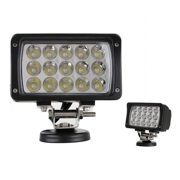 

fast ship 6inch 45w ip67 led work light bar white spot flood beam lamp for mine 4wd 4x4 suv/atv boattruck car headlight working lamp ce rohs