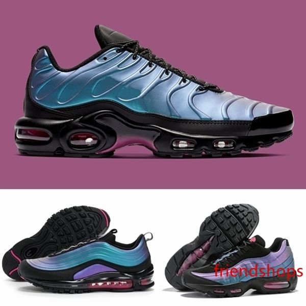 

2019 new regency purple laser fuchsia men women designer running shoes tn plus outdoor sneakers trainers tns for man sports shoe