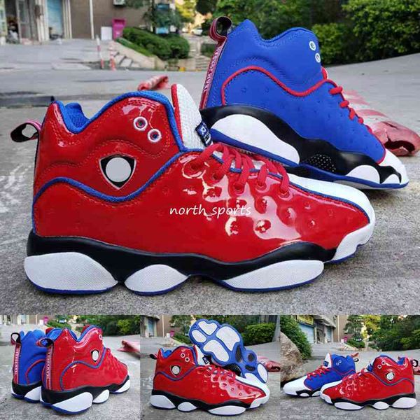

2020 xiii 13 jumpman team ii mandarin duck mens red hit blue basketball shoes melo dmp hyper vitality royal sports 13s trainers sneakers
