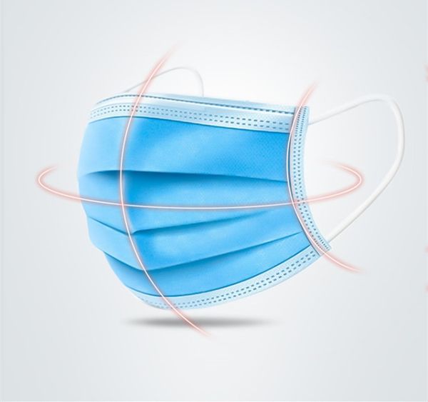 

dhl бесплатная доставка ffp3 одноразовый респиратор для взрослых защита семьи 3-слойный с расплавленным выдувным слоем для блокирования капе