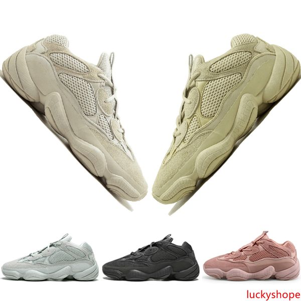 

500 desert rat blush 500s salt super moon yellow utility black pink mens running shoes for men women sports sneakers designer us 5-11