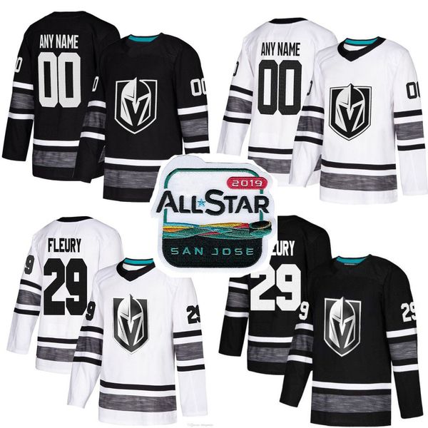 

2019 All Star Vegas Golden Knights Marc-Andre Fleury Nate Schmidt Marchessault Erik Haula Alex Tuch Ryan Reaves Max Pacioretty Hockey Jersey