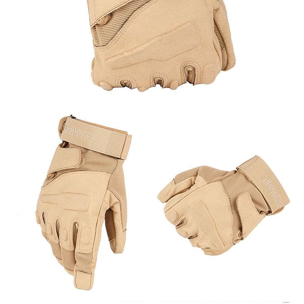 

military tactical hunting gloves war game outdoor sports camping resistant protective motorcyle cycling gloves