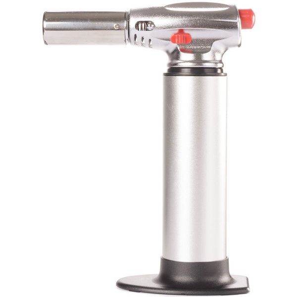 

1pcs 1300c butane scorch torch jet flame lighter kitchen torch lighter giant heavy duty butane refillable cigarette cigar lighter