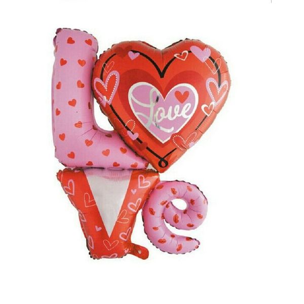 

горячая распродажа я люблю тебя гелиевый шар счастливый день святого валентина большой размер фольга шары свадьба участие день рождения укра
