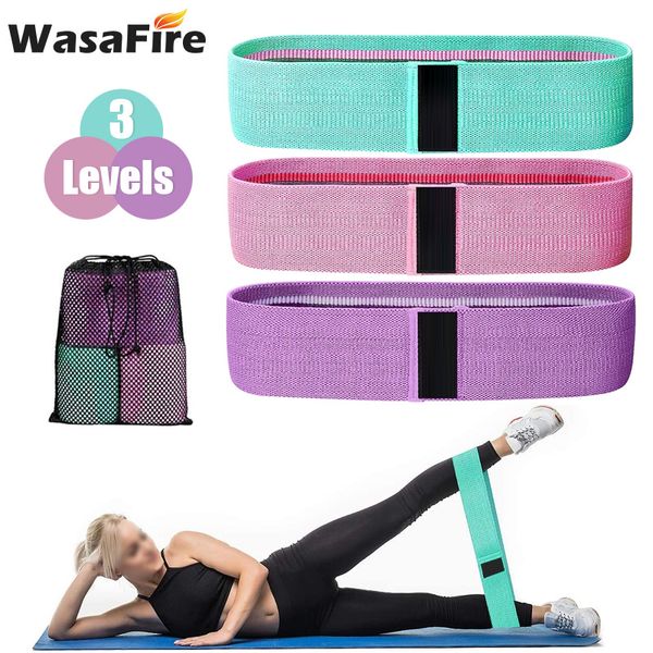 

resistance bands fitness anti-slip circle hip sport exercises braided elastic band yoga rubber home workout equipment