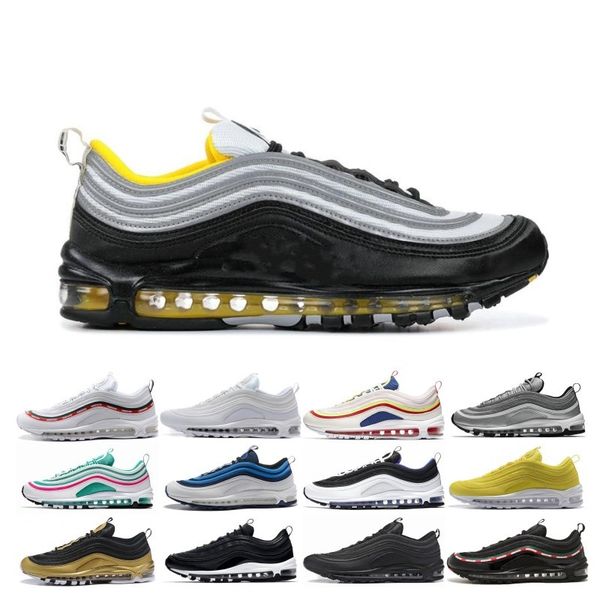 

2019 new q metallic pack running hoe for men women neaker de igner men trainer ilver gold black white gym red port