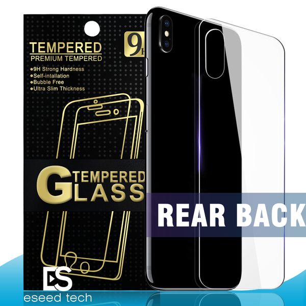 

Rear back tempered gla for new iphone xr x max back cover creen protector film 2 5d 9h anti hatter with paper package