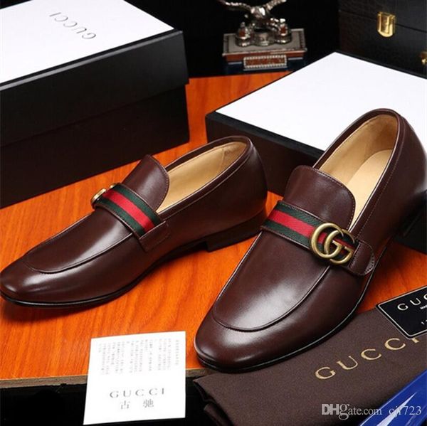 

sell luxurious men dress shoes brand factory strict selected leather and work waxed vintaged leather pigskin insole eu 38-44 most sizes, Black
