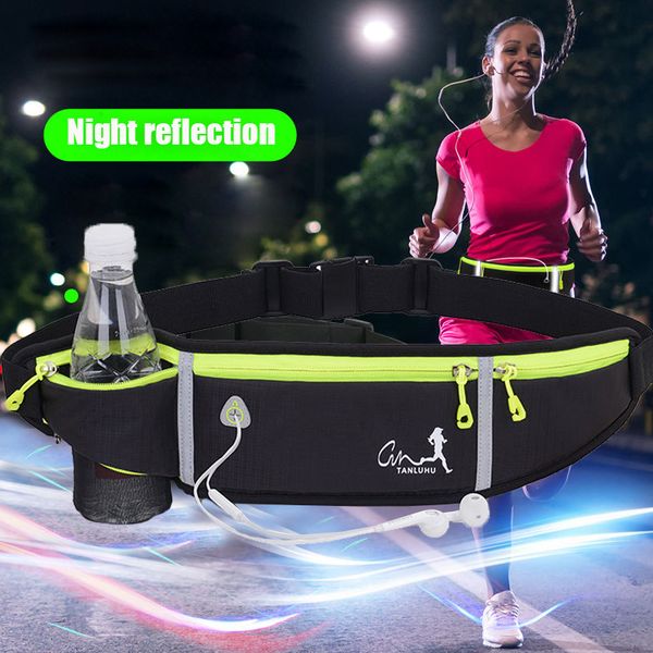 

waterproof running waist packs running bag belt phone container jogging hiking belt gym fitness fanny pack riding cycling pocket