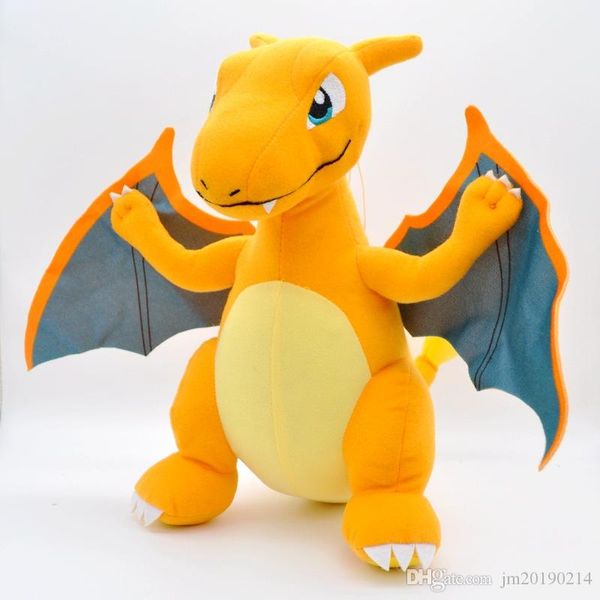 

new style charizard soft doll plush toy for kids christmas halloween gifts 11.8inch 30cm