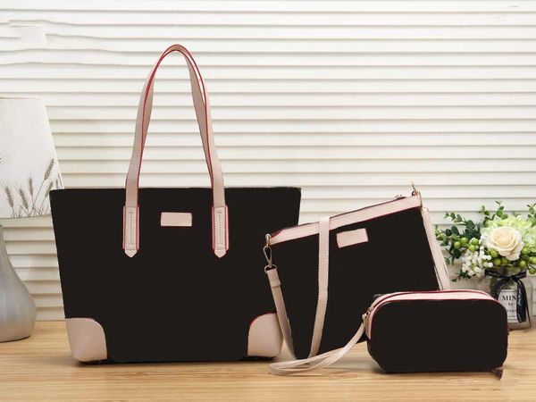 

2019 designer handbags luxury purses women 3 piece suit classic versatile crossbody bag simple generous shoulder bag luxury tote bag