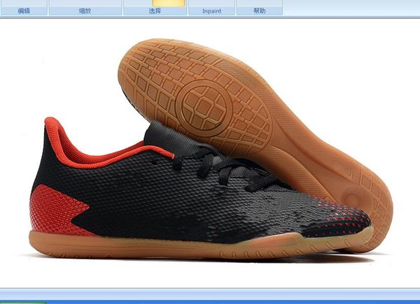 

2020 md predator 20.3 laceless tf 39-45 black red brown waterproof flyknitting tiempo legend 8 elite fg39-45 outdoor shoes