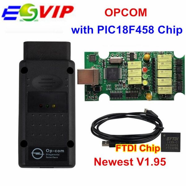 

op com v1.95 v1.70 with pic18f458 ftdi op-com obd2 auto diagnostic tool for op-e--l opcom can bus v1.7 can be flash update