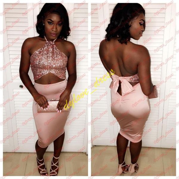 

2019 sexy plus size arabic african black girl платья выпускного вечера vestidos de fiesta homecoming коктейльное платье блестками русалка ве