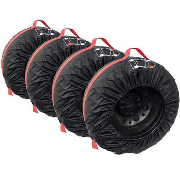 

spare tire cover case polyester winter and summer car tires storage bag automobile accessories vehicle wheel protector