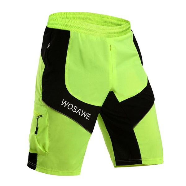 

cycling shorts mtb mountain bike short pants clothing - s, m, , xl, xxl, Black