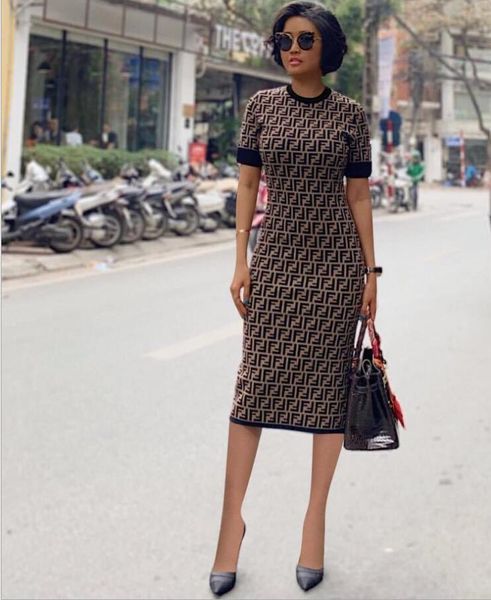 

lady slim dress women short sleeve bodycon party dresses summer evening lady letter printing bow pencil dress mini dress club clothing, Black;gray