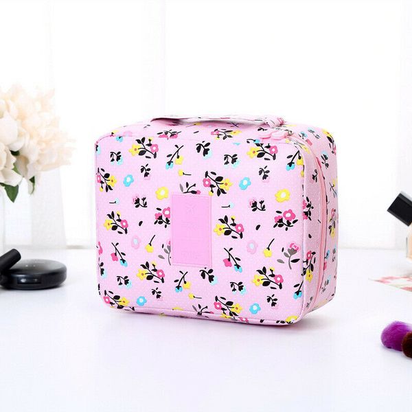 

women multifunction travel cosmetic bag makeup case pouch toiletry organizer