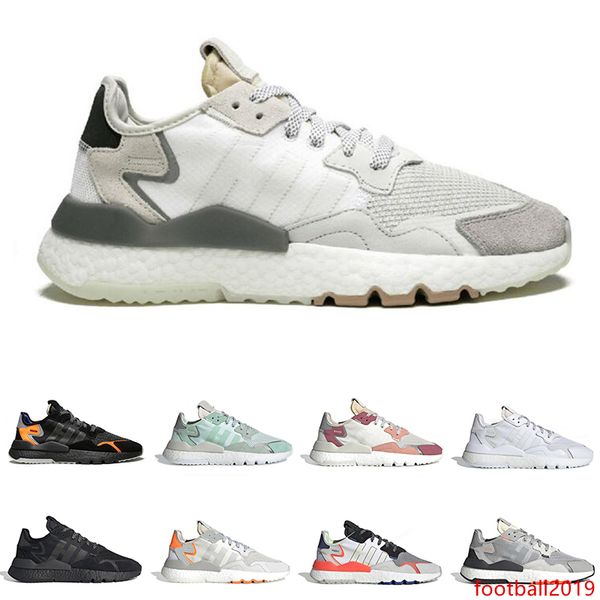 

nite jogger running shoes for men women 3m reflective triple black white grey pack trace pink mens trainer sports sneakers runner