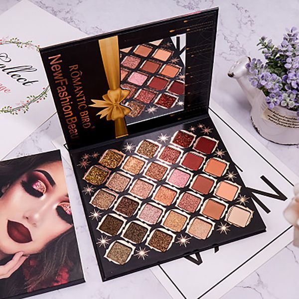 

shimmer metallic eye shadow eyeshadow palette glitter eyeshadow cosmetics makeup colors palette #yl10