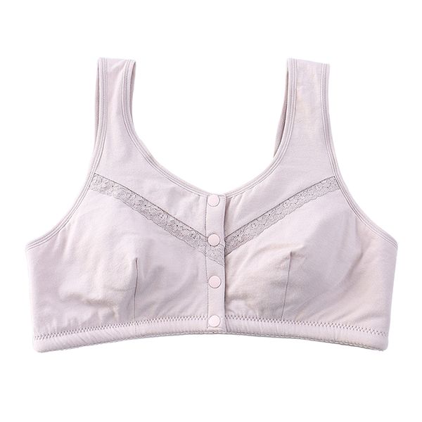 

women front closure wireless thin vest bra sport crop full coverage bra, Red;black