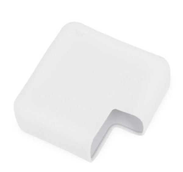 Custodia protettiva per caricabatterie per MacBook in silicone ultra sottile bianca per MacBook Air 11 13 