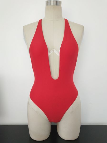 

2019 high cut bikini one piece swimsuit swimwear women swim wear bathing suit female beach biquini swimming monokini bodysuits