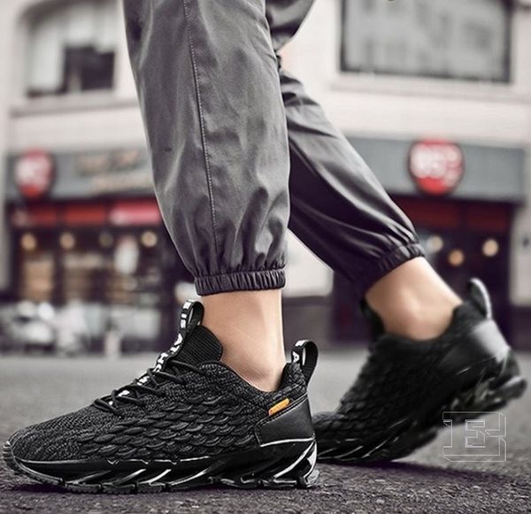 

горячая продажа мода мужская обувь mesh дышащие кроссовки walking мужчины обувь новая комфортная легкие кроссовки e-200228042